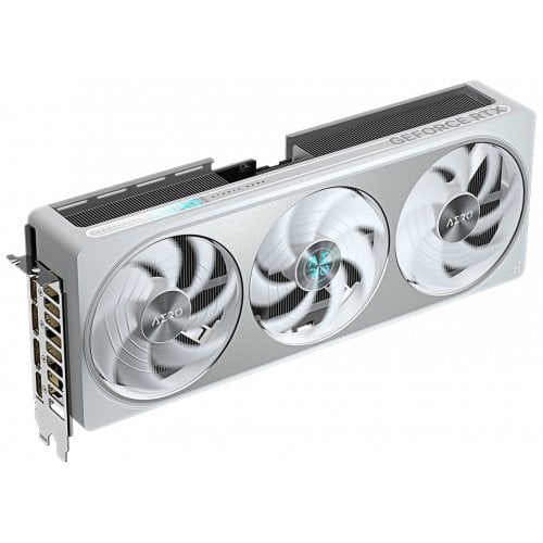 Купить Видеокарта Gigabyte GeForce RTX 5070 AERO OC 12288MB (GV-N5070AERO OC-12GD) с проверкой совместимости: обзор, характеристики, цена в Киеве, Днепре, Одессе, Харькове, Украине | интернет-магазин TELEMART.UA фото