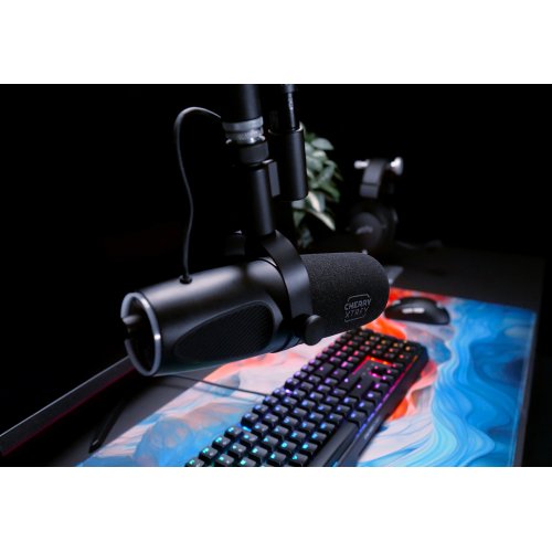 Купить Микрофон Cherry Xtrfy NGALE X RGB (CX-NGALE-X-RGB-BLACK) Black - цена в Харькове, Киеве, Днепре, Одессе
в интернет-магазине Telemart фото