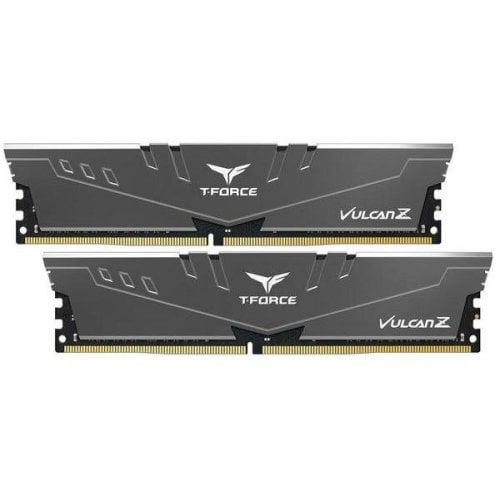 Купить Озу Team DDR4 16GB (2x8GB) 2666Mhz T-Force Vulcan Z Grey (TLZGD416G2666HC18HDC01) (Восстановлено продавцом, 712978) с проверкой совместимости: обзор, характеристики, цена в Киеве, Днепре, Одессе, Харькове, Украине | интернет-магазин TELEMART.UA фото