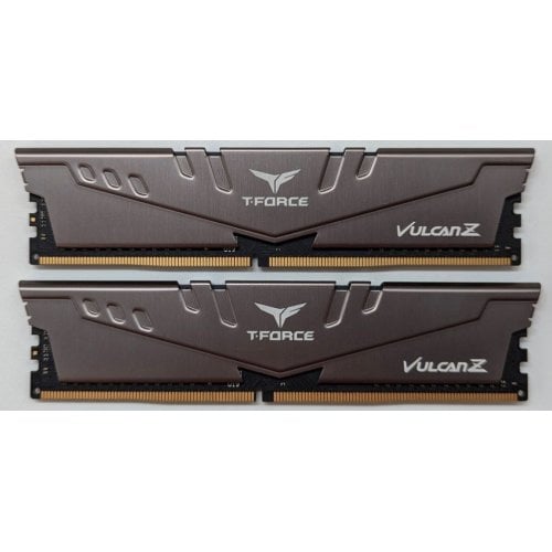 Купить Озу Team DDR4 16GB (2x8GB) 2666Mhz T-Force Vulcan Z Grey (TLZGD416G2666HC18HDC01) (Восстановлено продавцом, 712978) с проверкой совместимости: обзор, характеристики, цена в Киеве, Днепре, Одессе, Харькове, Украине | интернет-магазин TELEMART.UA фото