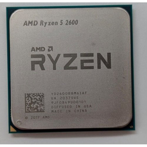 Купить Процессор AMD Ryzen 5 2600 3.4(3.9)GHz 16MB sAM4 Tray (YD2600BBM6IAF) (Восстановлено продавцом, 712997) с проверкой совместимости: обзор, характеристики, цена в Киеве, Днепре, Одессе, Харькове, Украине | интернет-магазин TELEMART.UA фото