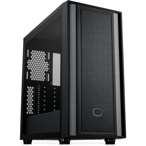 Корпус Cooler Master MasterBox 600 Lite Tempered Glass без БЖ (MB600L-KGNN-S00) Black купити з перевіркою сумісності: огляд, характеристики, ціна у Києві, Львові, Вінниці, Хмельницькому, Івано-Франківську, Україні | інтернет-магазин TELEMART.UA фото