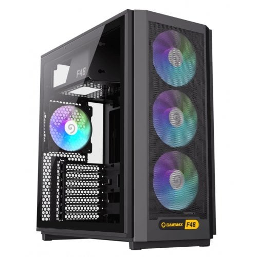 Photo GAMEMAX F46 Tempered Glass without PSU Black