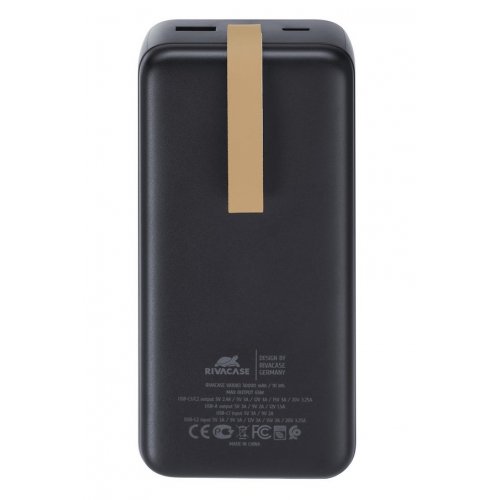 Купити Powerbank Rivacase Rivapower VA1083 30000mAh 65W Black - ціна в Києві, Львові, Вінниці, Хмельницькому, Франківську, Україні | інтернет-магазин TELEMART.UA фото