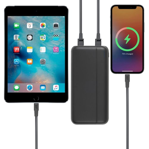 Купити Powerbank Rivacase Rivapower VA2071 20000mAh 10W Black - ціна в Києві, Львові, Вінниці, Хмельницькому, Франківську, Україні | інтернет-магазин TELEMART.UA фото