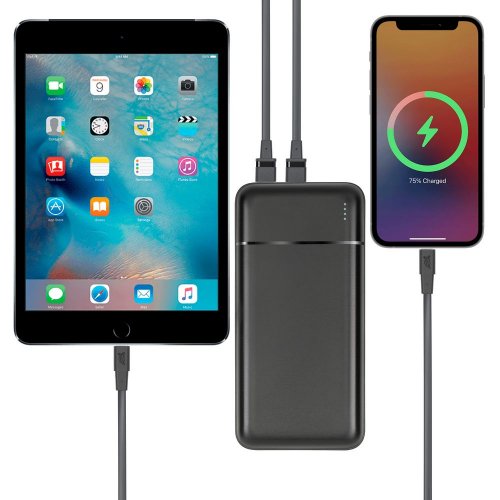 Купити Powerbank Rivacase Rivapower VA2101 10000mAh 22.5W Black - ціна в Києві, Львові, Вінниці, Хмельницькому, Франківську, Україні | інтернет-магазин TELEMART.UA фото