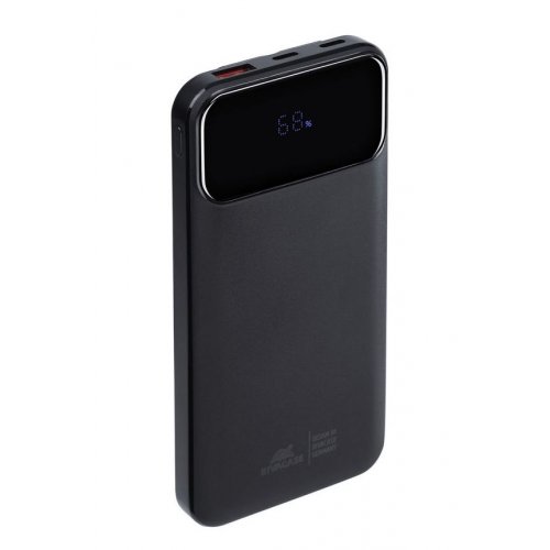 Купити Powerbank Rivacase Rivapower VA2211 10000mAh 22.5W Black - ціна в Києві, Львові, Вінниці, Хмельницькому, Франківську, Україні | інтернет-магазин TELEMART.UA фото