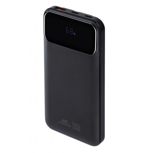 Купити Powerbank Rivacase Rivapower VA2211 10000mAh 22.5W Black - ціна в Києві, Львові, Вінниці, Хмельницькому, Франківську, Україні | інтернет-магазин TELEMART.UA фото