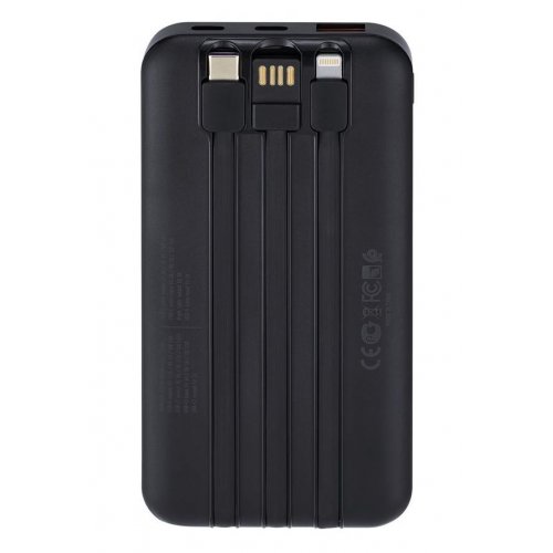 Купити Powerbank Rivacase Rivapower VA2211 10000mAh 22.5W Black - ціна в Києві, Львові, Вінниці, Хмельницькому, Франківську, Україні | інтернет-магазин TELEMART.UA фото