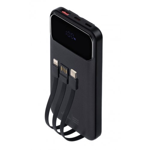 Купити Powerbank Rivacase Rivapower VA2211 10000mAh 22.5W Black - ціна в Києві, Львові, Вінниці, Хмельницькому, Франківську, Україні | інтернет-магазин TELEMART.UA фото