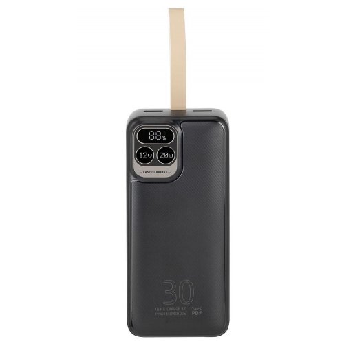 Купити Powerbank Rivacase Rivapower VA2585 30000mAh 20W Black - ціна в Києві, Львові, Вінниці, Хмельницькому, Франківську, Україні | інтернет-магазин TELEMART.UA фото