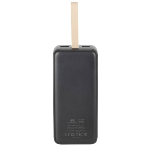 Купити Powerbank Rivacase Rivapower VA2585 30000mAh 20W Black - ціна в Києві, Львові, Вінниці, Хмельницькому, Франківську, Україні | інтернет-магазин TELEMART.UA фото