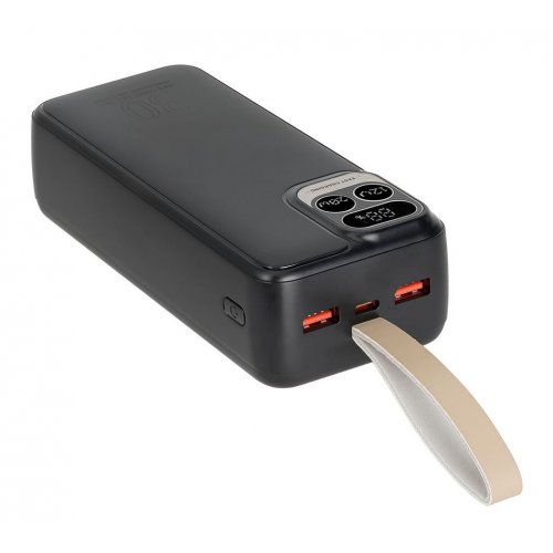 Купити Powerbank Rivacase Rivapower VA2585 30000mAh 20W Black - ціна в Києві, Львові, Вінниці, Хмельницькому, Франківську, Україні | інтернет-магазин TELEMART.UA фото