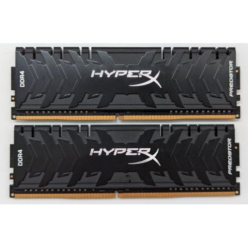 Купить Озу HyperX DDR4 16GB (2x8GB) 3200Mhz Predator (HX432C16PB3K2/16) (Восстановлено продавцом, 713359) с проверкой совместимости: обзор, характеристики, цена в Киеве, Днепре, Одессе, Харькове, Украине | интернет-магазин TELEMART.UA фото