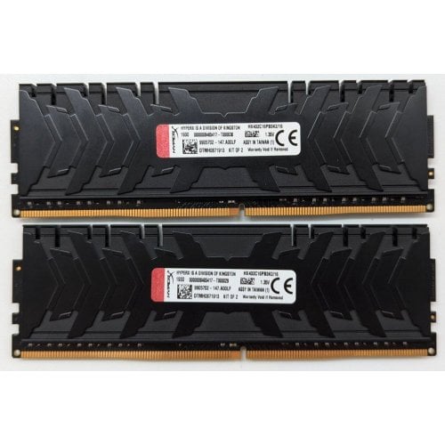 Купить Озу HyperX DDR4 16GB (2x8GB) 3200Mhz Predator (HX432C16PB3K2/16) (Восстановлено продавцом, 713359) с проверкой совместимости: обзор, характеристики, цена в Киеве, Днепре, Одессе, Харькове, Украине | интернет-магазин TELEMART.UA фото