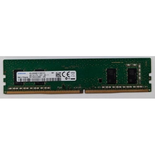 Озп Samsung DDR4 4GB 2400Mhz (M378A5244BB0-CRC) (Відновлено продавцем, 713395) купити з перевіркою сумісності: огляд, характеристики, ціна у Києві, Львові, Вінниці, Хмельницькому, Івано-Франківську, Україні | інтернет-магазин TELEMART.UA фото