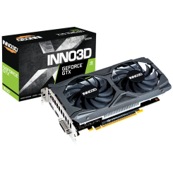 Відеокарта Inno3D GeForce GTX 1650 Twin X2 OC V2 4096MB (N16502-04D6X-1720VA30) (Відновлено продавцем, 713415)