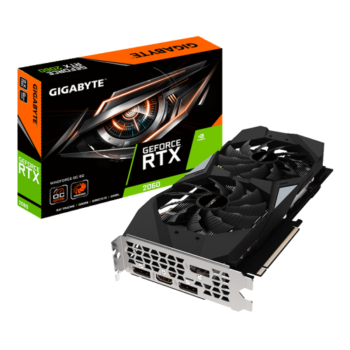 Купить Видеокарта Gigabyte GeForce RTX 2060 WindForce OC 6144MB (GV-N2060WF2OC-6GD) (Восстановлено продавцом, 713642) с проверкой совместимости: обзор, характеристики, цена в Киеве, Днепре, Одессе, Харькове, Украине | интернет-магазин TELEMART.UA фото