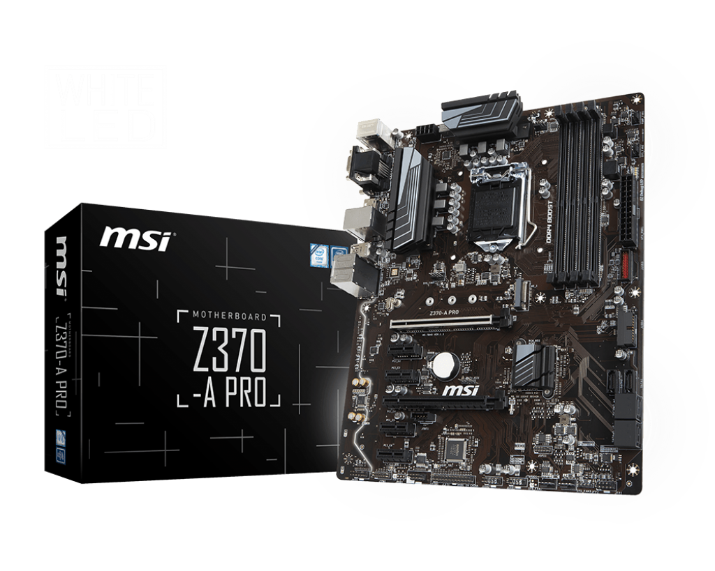 Материнская плата z370 a pro разгон