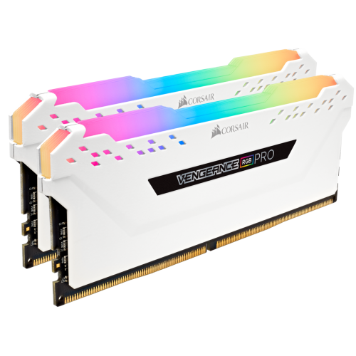 Купить Озу Corsair DDR4 16GB (2x8GB) 3000Mhz Vengeance RGB Pro (CMW16GX4M2C3000C15W) White (Восстановлено продавцом, 713664) с проверкой совместимости: обзор, характеристики, цена в Киеве, Днепре, Одессе, Харькове, Украине | интернет-магазин TELEMART.UA фото