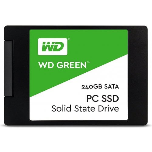 Купить Ssd-диск Western Digital Green TLC 240GB 2.5" (WDS240G1G0A) (Восстановлено продавцом, 713679) с проверкой совместимости: обзор, характеристики, цена в Киеве, Днепре, Одессе, Харькове, Украине | интернет-магазин TELEMART.UA фото