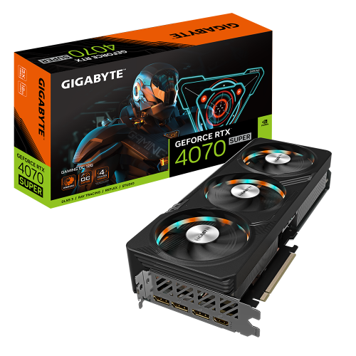 Відеокарта Gigabyte GeForce RTX 4070 SUPER GAMING OC 12288MB (GV-N407SGAMING OC-12GD) (Відновлено продавцем, 714089) купити з перевіркою сумісності: огляд, характеристики, ціна у Києві, Львові, Вінниці, Хмельницькому, Івано-Франківську, Україні | інтернет-магазин TELEMART.UA фото