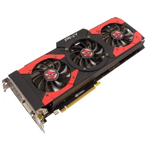 Продати Відеокарта PNY GeForce GTX 1080 XLR8 Gaming OC 8192MB (KF1080GTXXG8GEPB) за Trade-In у інтернет-магазині Телемарт - Київ, Дніпро, Україна фото