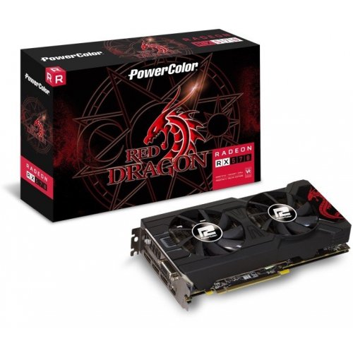 Продать Видеокарта PowerColor Radeon RX 570 Red Dragon OC 4096MB (AXRX 570 4GBD5-3DHD/OC) по Trade-In интернет-магазине Телемарт - Киев, Днепр, Украина фото