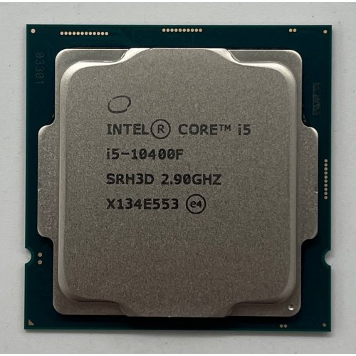 Процесор Intel Core i5-10400F 2.9(4.3)GHz 12MB s1200 Tray (CM8070104290716) (Відновлено продавцем, 714403) купити з перевіркою сумісності: огляд, характеристики, ціна у Києві, Львові, Вінниці, Хмельницькому, Івано-Франківську, Україні | інтернет-магазин TELEMART.UA фото