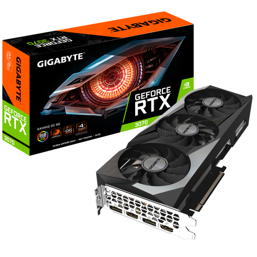 Відеокарта Gigabyte GeForce RTX 3070 Gaming OC 8192MB (GV-N3070GAMING OC-8GD 2.0) (Відновлено продавцем, 714439) купити з перевіркою сумісності: огляд, характеристики, ціна у Києві, Львові, Вінниці, Хмельницькому, Івано-Франківську, Україні | інтернет-магазин TELEMART.UA фото