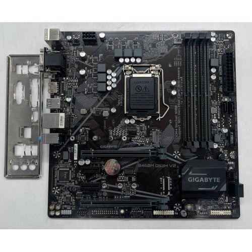 Материнська плата Gigabyte B460M DS3H V2 (s1200, Intel B460) (Відновлено продавцем, 714476) купити з перевіркою сумісності: огляд, характеристики, ціна у Києві, Львові, Вінниці, Хмельницькому, Івано-Франківську, Україні | інтернет-магазин TELEMART.UA фото