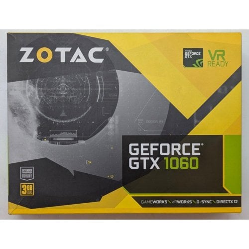 Відеокарта Zotac GeForce GTX 1060 Mini 3072MB (ZT-P10610A-10L) (Відновлено продавцем, 714508) купити з перевіркою сумісності: огляд, характеристики, ціна у Києві, Львові, Вінниці, Хмельницькому, Івано-Франківську, Україні | інтернет-магазин TELEMART.UA фото