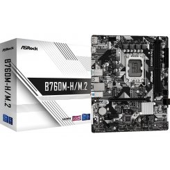 Материнська плата AsRock B760M-H/M.2 (s1700, Intel B760) (Відновлено продавцем, 714517)