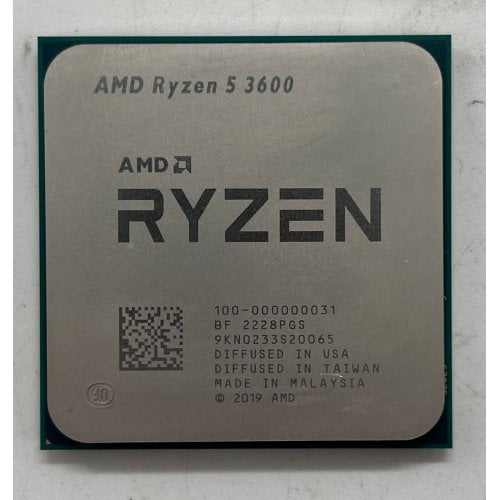 Процесор AMD Ryzen 5 3600 3.6(4.2)GHz 32MB sAM4 Tray (100-000000031) (Відновлено продавцем, 714555) купити з перевіркою сумісності: огляд, характеристики, ціна у Києві, Львові, Вінниці, Хмельницькому, Івано-Франківську, Україні | інтернет-магазин TELEMART.UA фото