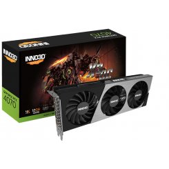 Відеокарта Inno3D GeForce RTX 4070 GDDR6 X3 OC 12288MB (N40703-12D6X-179052L)