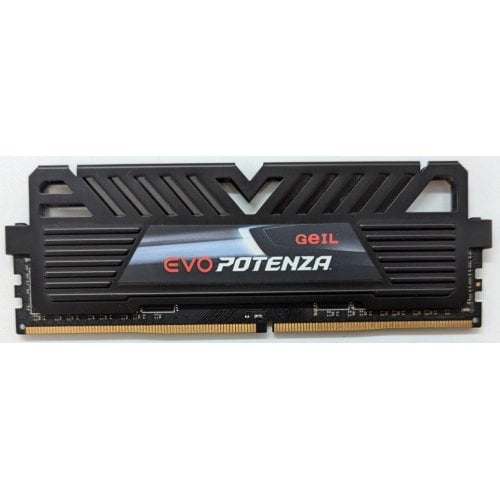 Купить Озу Geil DDR4 8GB 3000Mhz Evo Potenza Black (GPB48GB3000C16ASC) (Восстановлено продавцом, 714608) с проверкой совместимости: обзор, характеристики, цена в Киеве, Днепре, Одессе, Харькове, Украине | интернет-магазин TELEMART.UA фото