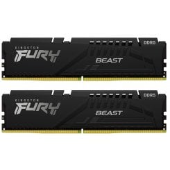 Озу Kingston DDR5 32GB (2x16GB) 6000Mhz FURY Beast Black (KF560C30BBK2-32) (Восстановлено продавцом, 714617)