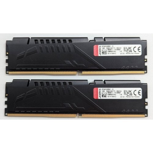 Купить Озу Kingston DDR5 32GB (2x16GB) 6000Mhz FURY Beast Black (KF560C30BBK2-32) (Восстановлено продавцом, 714617) с проверкой совместимости: обзор, характеристики, цена в Киеве, Днепре, Одессе, Харькове, Украине | интернет-магазин TELEMART.UA фото