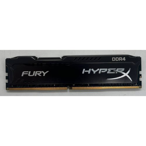 Озп HyperX DDR4 16GB 2400Mhz FURY Black (HX424C15FB/16) (Відновлено продавцем, 714642) купити з перевіркою сумісності: огляд, характеристики, ціна у Києві, Львові, Вінниці, Хмельницькому, Івано-Франківську, Україні | інтернет-магазин TELEMART.UA фото