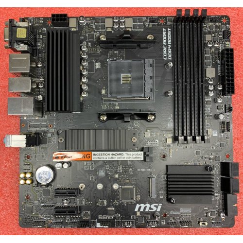 Купить Уценка материнская плата MSI B550M PRO-VDH (sAM4, AMD B550) (Следы установки, 714710) с проверкой совместимости: обзор, характеристики, цена в Киеве, Днепре, Одессе, Харькове, Украине | интернет-магазин TELEMART.UA фото