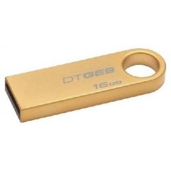 Накопитель Kingston DataTraveler GE9 16GB Gold (DTGE9/16GB)