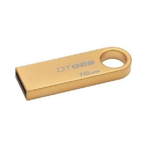 Купить Накопитель Kingston DataTraveler GE9 16GB Gold (DTGE9/16GB) - цена в Харькове, Киеве, Днепре, Одессе
в интернет-магазине Telemart фото