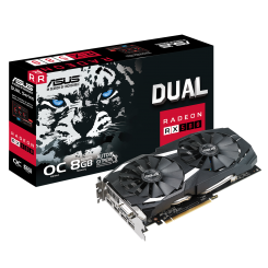 Відеокарта Asus Radeon RX 580 DUAL OC 8192MB (DUAL-RX580-O8G) (Відновлено продавцем, 714908)