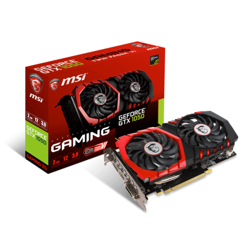 Відеокарта MSI GeForce GTX 1050 Gaming 2048MB (GTX 1050 GAMING 2G) (Відновлено продавцем, 714970) купити з перевіркою сумісності: огляд, характеристики, ціна у Києві, Львові, Вінниці, Хмельницькому, Івано-Франківську, Україні | інтернет-магазин TELEMART.UA фото