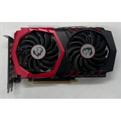 Відеокарта MSI GeForce GTX 1050 Gaming 2048MB (GTX 1050 GAMING 2G) (Відновлено продавцем, 714970) купити з перевіркою сумісності: огляд, характеристики, ціна у Києві, Львові, Вінниці, Хмельницькому, Івано-Франківську, Україні | інтернет-магазин TELEMART.UA фото