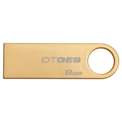 Накопитель Kingston DataTraveler GE9 8GB Gold (DTGE9/8GB)