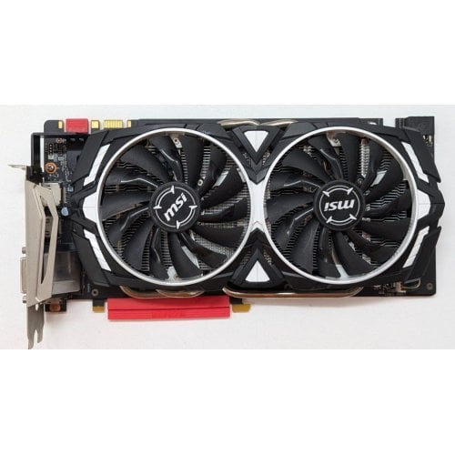 Купить Видеокарта MSI GeForce GTX 1070 ARMOR OC 8192MB (GTX 1070 ARMOR 8G OC) (Восстановлено продавцом, 715012) с проверкой совместимости: обзор, характеристики, цена в Киеве, Днепре, Одессе, Харькове, Украине | интернет-магазин TELEMART.UA фото