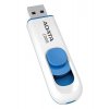 Фото Накопитель A-Data C008 8GB USB 2.0 White/Blue (AC008-8G-RWE)