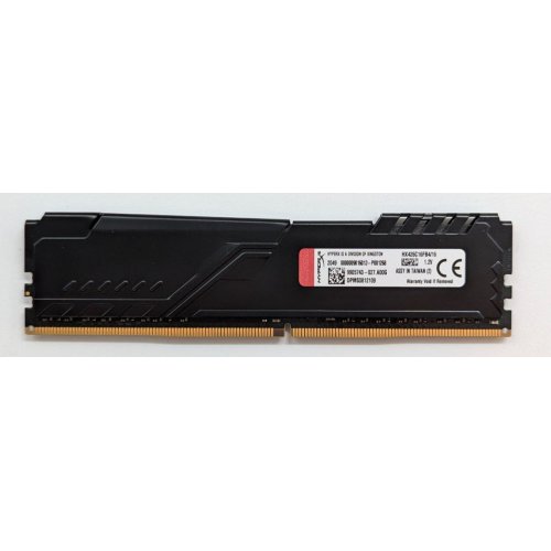 Купить Озу HyperX DDR4 16GB 2666Mhz Fury Black (HX426C16FB4/16) (Восстановлено продавцом, 715079) с проверкой совместимости: обзор, характеристики, цена в Киеве, Днепре, Одессе, Харькове, Украине | интернет-магазин TELEMART.UA фото