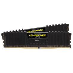 Озу Corsair DDR4 32GB (2x16GB) 3600Mhz Vengeance LPX Black (CMK32GX4M2D3600C18) (Восстановлено продавцом, 715085)